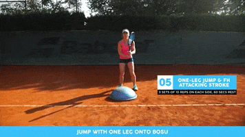 Tennis Court Fitness GIF by fitintennis