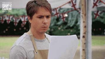 Confused Eyes GIF by The Great British Bake Off