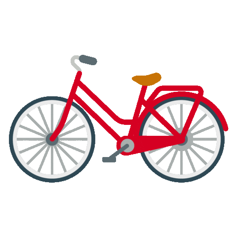 Red Bike Sticker by University of Georgia for iOS & Android | GIPHY