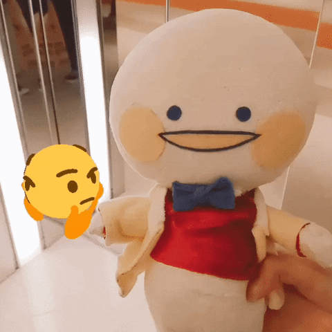 LittleSmileyDFace thinking confuse lsdf littlesmileydface GIF