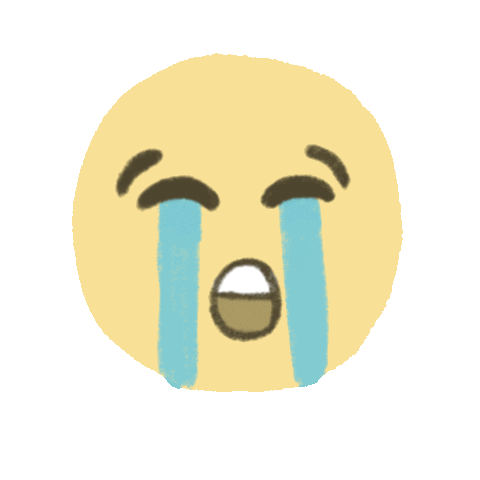 Cry Emoji Sticker