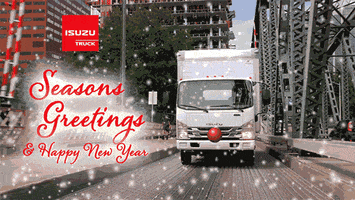 Christmas Greetings GIF by Isuzu Truck