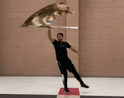 thatguywhospins flag spinning colorguard tatguywhospins GIF