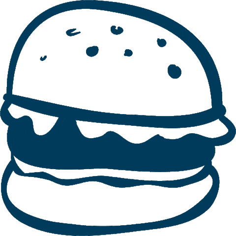 Les Burgers de Papa Sticker