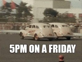 Friday Im Out GIF by LaGuardia-Wagner Archives