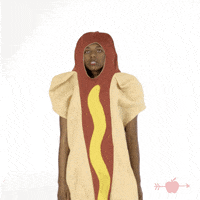 hot dog man face gif