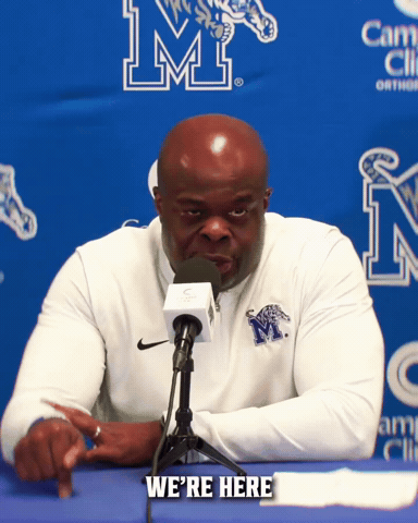 College Football Win GIF by University of Memphis