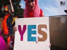 Yes Yes Student GIF by Bournemouth University