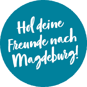 Mdzusammen Sticker by visitmagdeburg