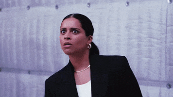 A Little Late With Lilly Singh Shock GIF by Lilly Singh