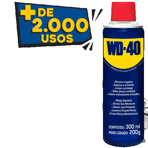 wd40brasil Sticker