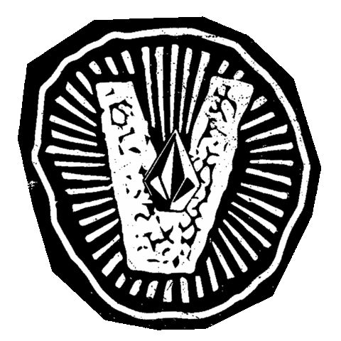 V Stone Sticker by Volcom