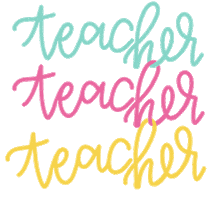 Teacher Teaching Sticker by Teach Create Motivate