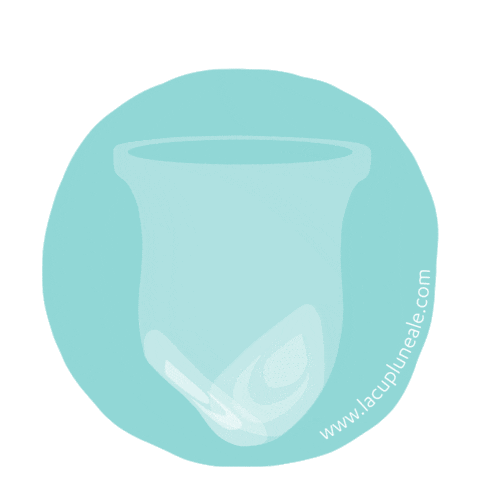 Blood Cup Sticker by Luneale