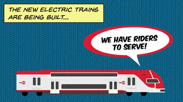 Electric Trains Emu GIF by Caltrain