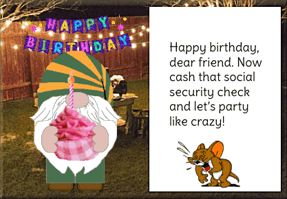 Happy Birthday Friend GIF   for Animated Gifs