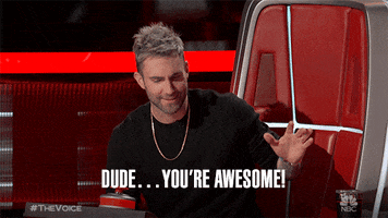 dude you&#39;re awesome GIF by The Voice
