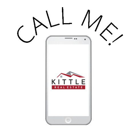 Contact Us Call Me Sticker by Kittle Real Estate