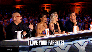 I Love Your Parents GIF by America's Got Talent