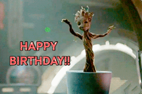 Birthday Groot Gifs Get The Best Gif On Giphy