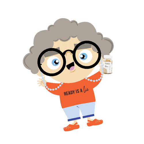 Angielee Babygrandma Sticker by Glittle Wonderland