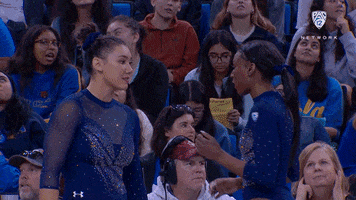 Kyla Ross Fist Bump GIF by Pac-12 Network