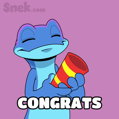 Happy Celebration GIF by Snek