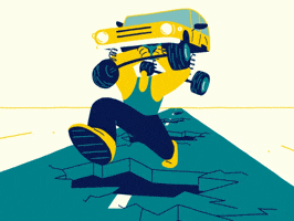 Animation Traveling GIF