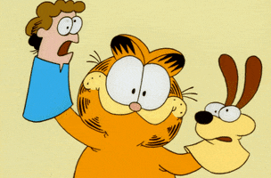 play talk GIF by Garfield