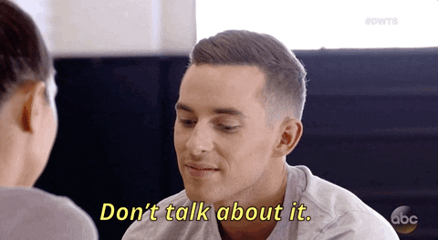 Dont Talk About It GIFs - Get the best GIF on GIPHY