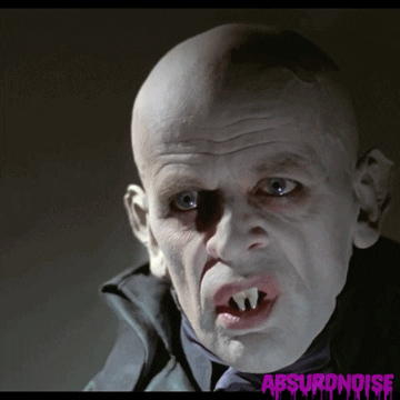 nosferatu the vampyre horror GIF by absurdnoise