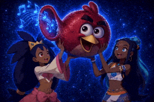 Angry Birds Pokemon GIF by razorbeamcollectibles