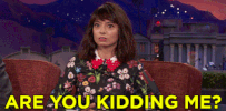 shocked kate micucci GIF by Team Coco