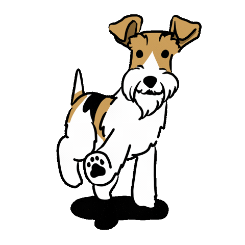 Dog Walking Sticker by うちクリ