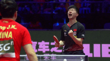 china celebration GIF by ITTFWorld