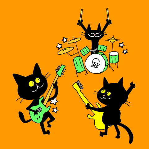 rock n roll band GIF by Sarah Schmidt
