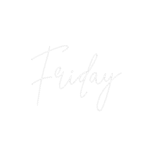 Friday Weekdays Sticker by Erasmus Alumni Club