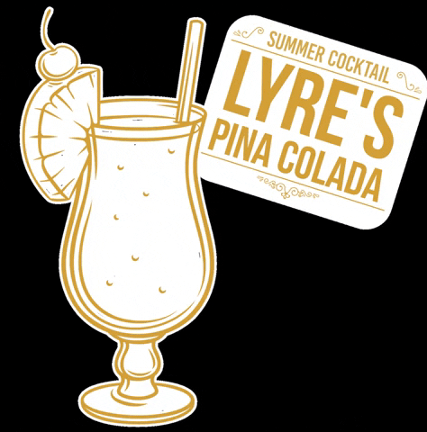 Pina Colada Pineapple GIF by Lyre's