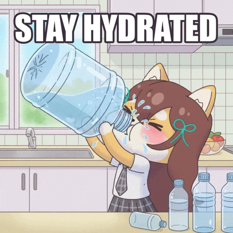 Drink Water Drinking GIF by WUFFI