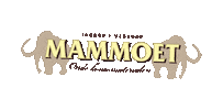 Mammoet oude bouwmaterialen Sticker