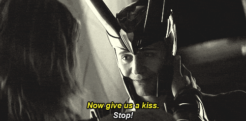 thor kiss gif