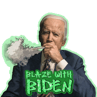 Joe Biden Weed Sticker by Creative Courage