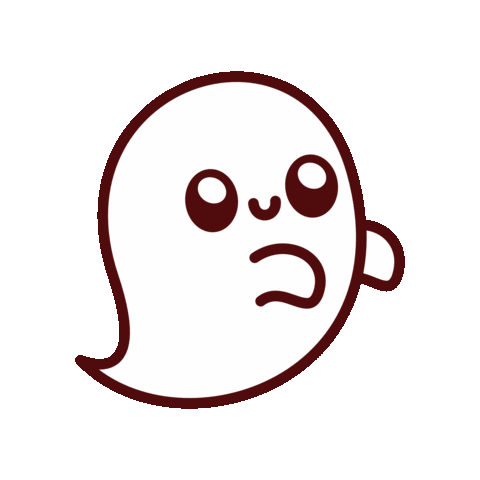Halloween Ghost Sticker