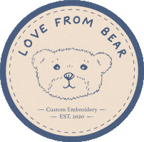 Illustration Bear Sticker