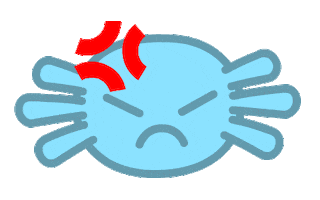 Angry Chibi Sticker