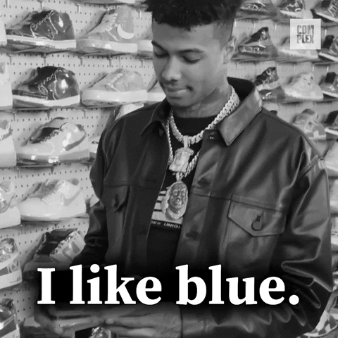 Sneaker Shopping I Like Blue GIF by Complex