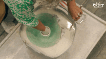 Dunk Soak GIF by The Great Pottery Throw Down