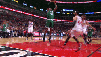 celebrate slam dunk GIF by Boston Celtics