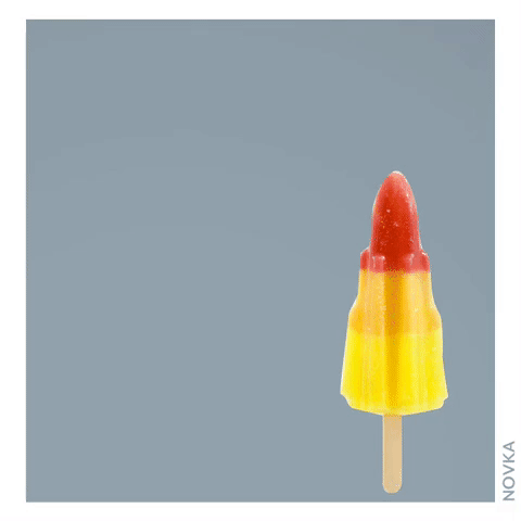 To The Moon Art GIF