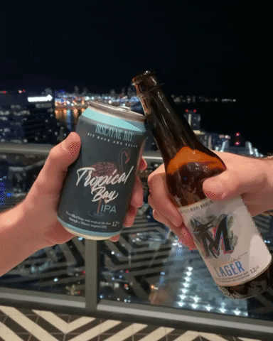Beer Cheers GIF by Biscayne Bay Brewing